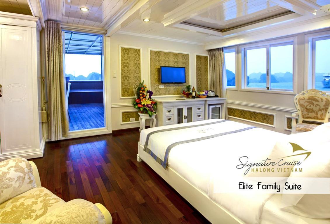 Signature Halong Cruise Hạ Long-öböl Kültér fotó