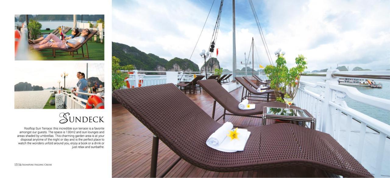 Signature Halong Cruise Hạ Long-öböl Kültér fotó