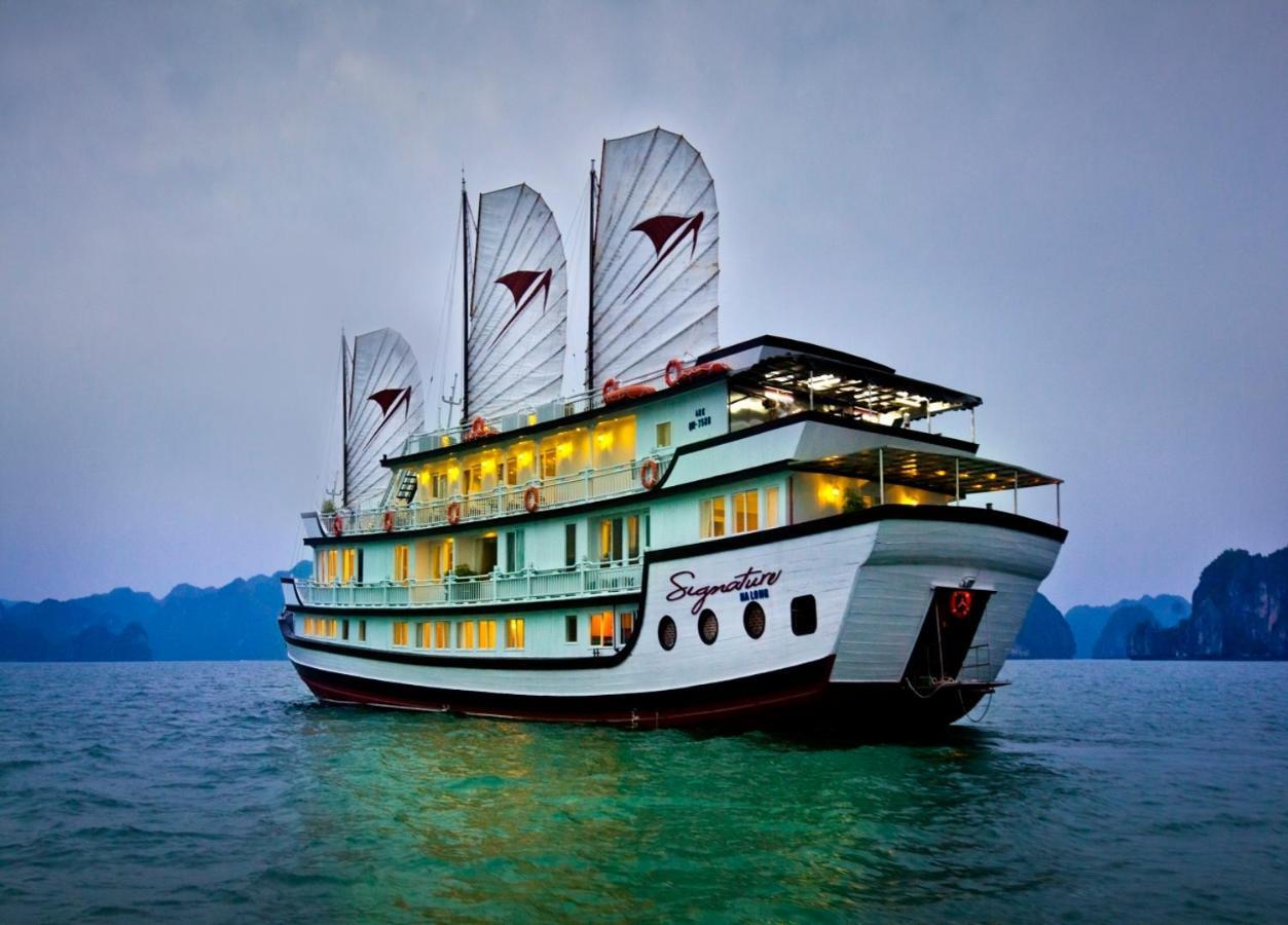 Signature Halong Cruise Hạ Long-öböl Kültér fotó