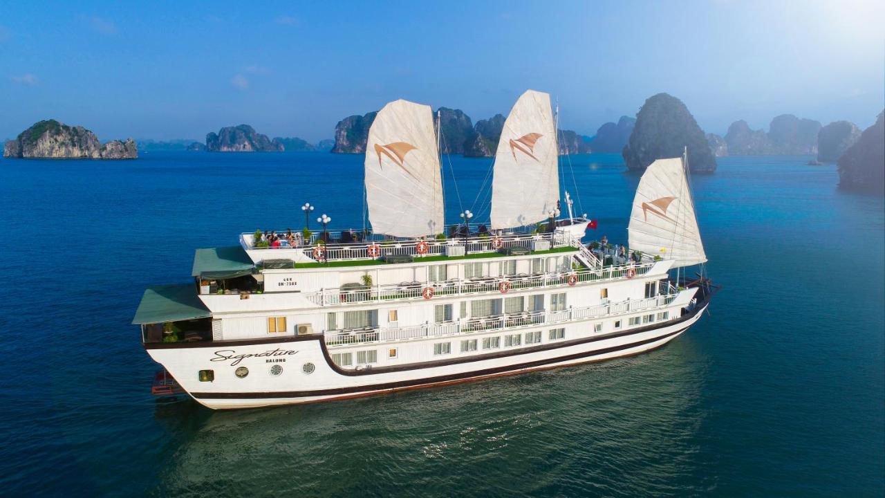 Signature Halong Cruise Hạ Long-öböl Kültér fotó